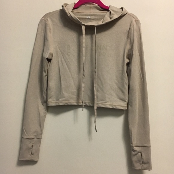 Buffbunny Collection Tops - Buffbunny nude hoodie size medium